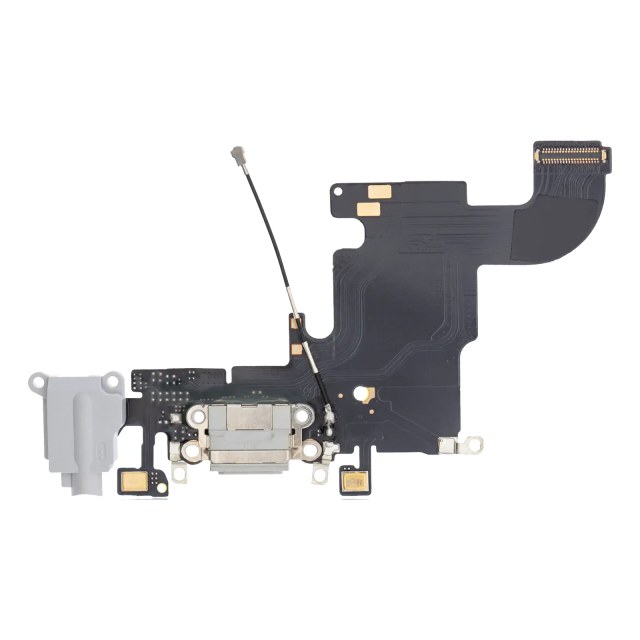 Flat connettore di ricarica per iPhone 6S (Premium) (Argento)