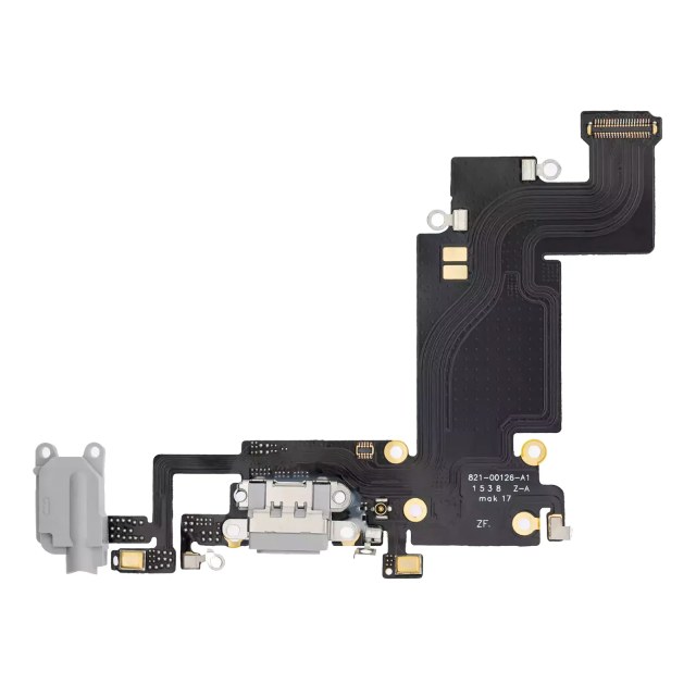 Flat connettore di ricarica per iPhone 6S Plus (Premium) (Argento)