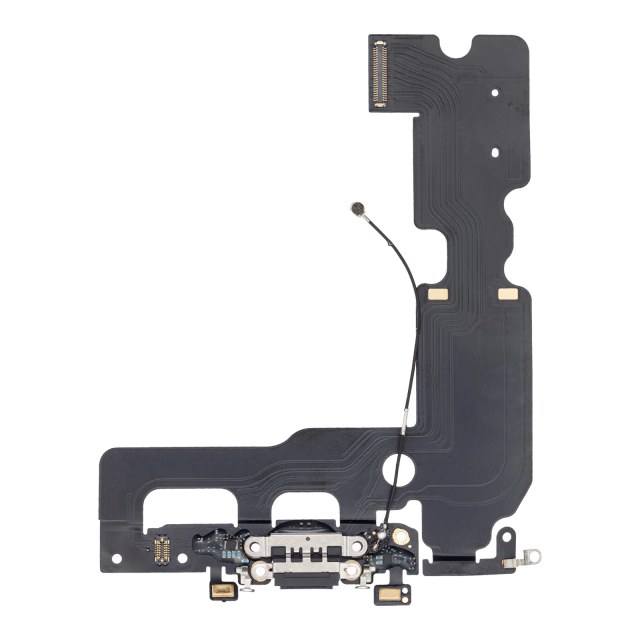 Flat connettore di ricarica per iPhone 7 Plus (Aftermarket) (Jet / Matte Nero)