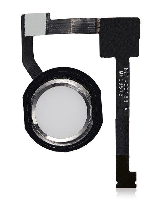 Tasto Home con flat per iPad Mini 4 (Argento)