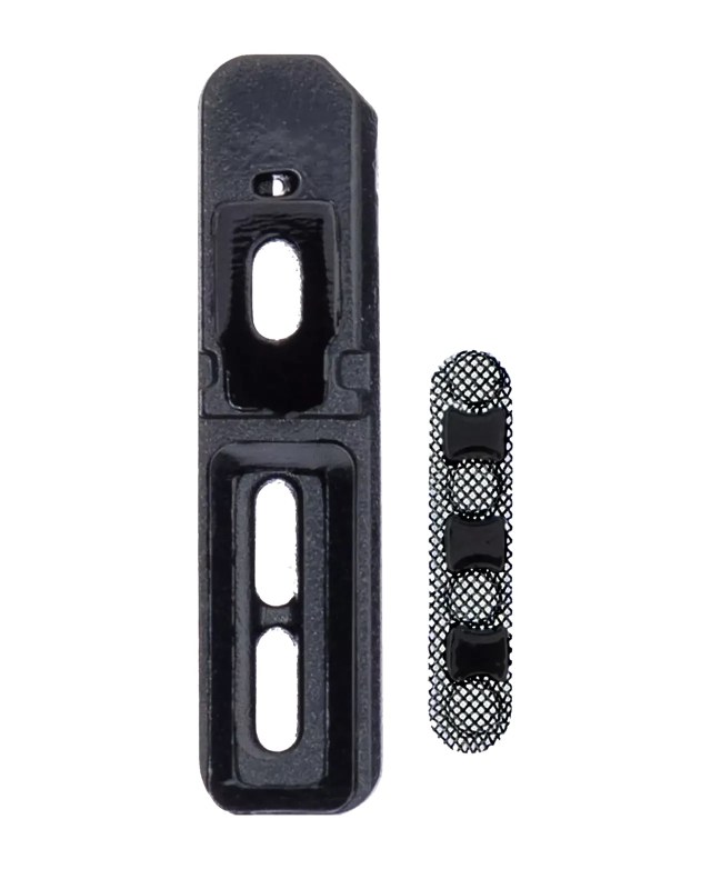 Altoparlante / Mic Mesh per iPhone X (Nero) (10 pezzi)