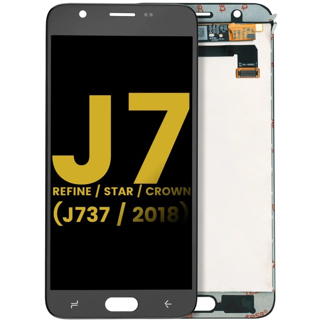 Display LCD completo senza Frame per Samsung Galaxy J7 Refine / Star / Crown (J737 / 2018) (Refurbished) (Nero)
