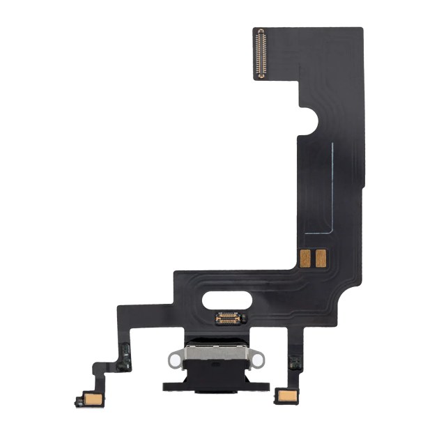 Flat connettore di ricarica per iPhone XR (Premium) (Nero)