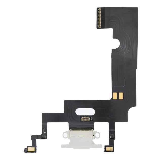 Flat connettore di ricarica per iPhone XR (Premium) (Bianco)