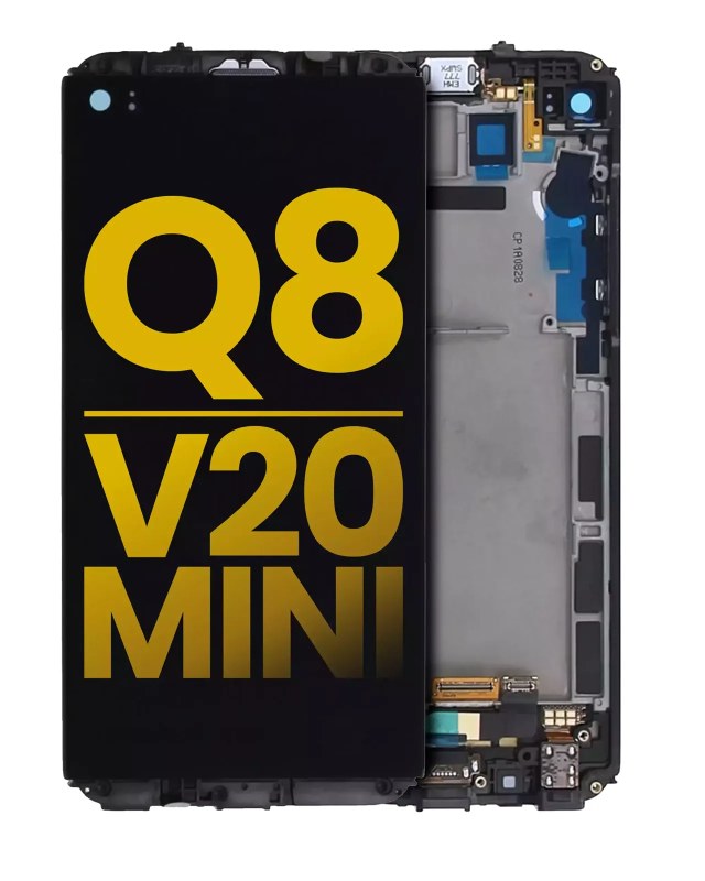 Display LCD completo con Frame per LG Q8 (H970 / 2017) / V20 Mini (Refurbished) (tutti i colori)