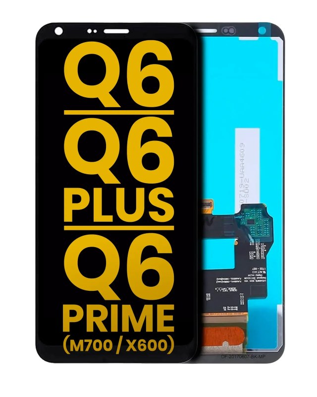 Display LCD completo senza Frame per LG Q6 / Q6 Plus / Q6 Prime (M700 / X600) (Refurbished) (tutti i colori)