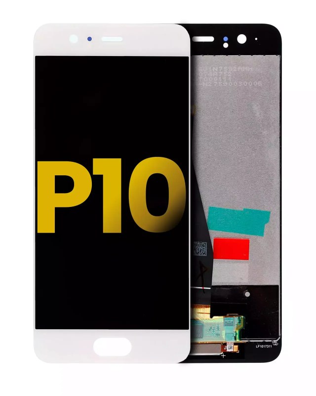 Display LCD completo senza Frame per Huawei P10 (Refurbished) (Bianco)