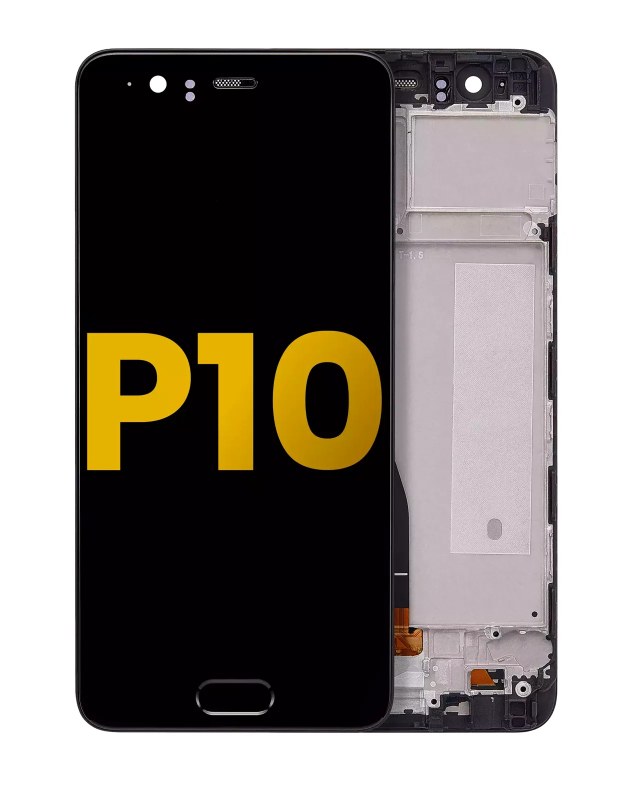Display LCD completo con Frame per Huawei P10 (Refurbished) (Nero)
