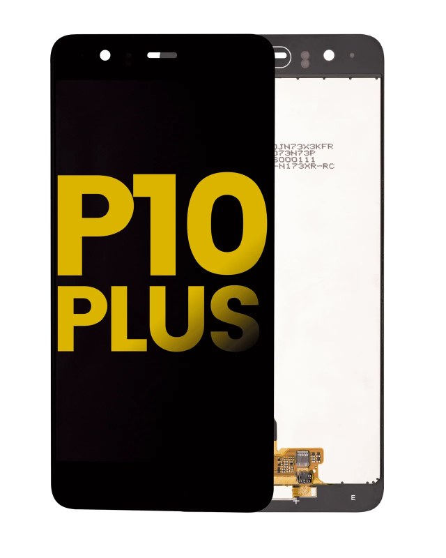 Display LCD completo senza Frame e Pre-Installed Tasto Home per Huawei P10 Plus (Refurbished) (Nero)