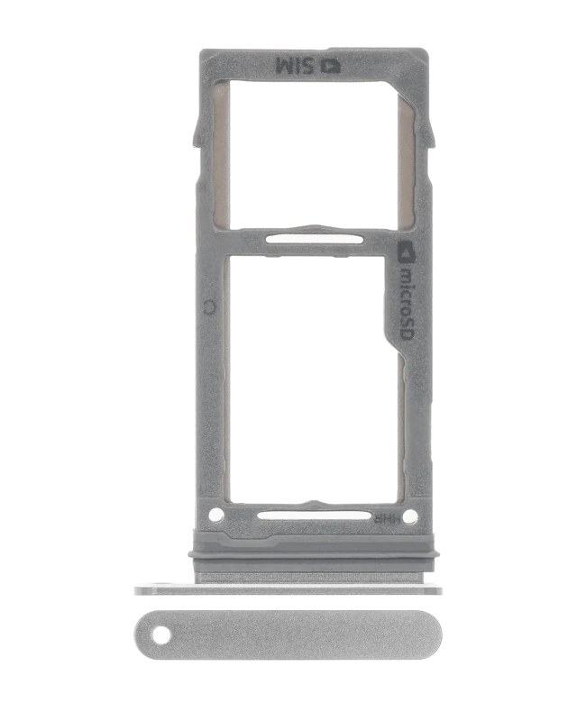 Carrellino SIM singola per Samsung Galaxy Note 9 (Cloud Argento)