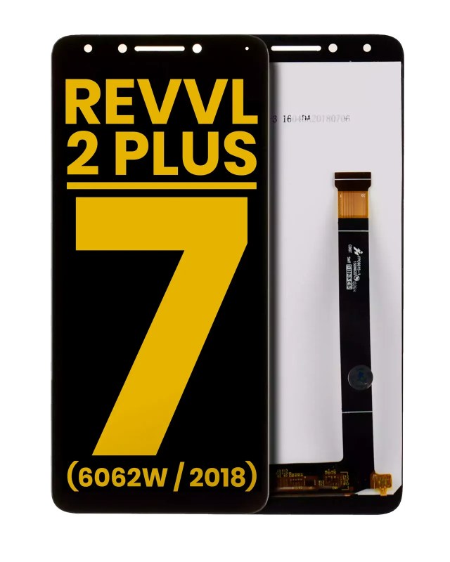 Display LCD completo senza Frame per T-Mobile Revvl 2 Plus / Alcatel 7 (6062W / 2018) (Refurbished) (tutti i colori)