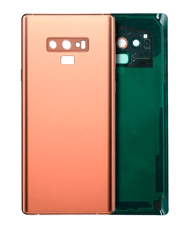 vetro cover posteriore con Vetro fotocamera per Samsung Galaxy Note 9 (No Logo) (Metallic Copper)