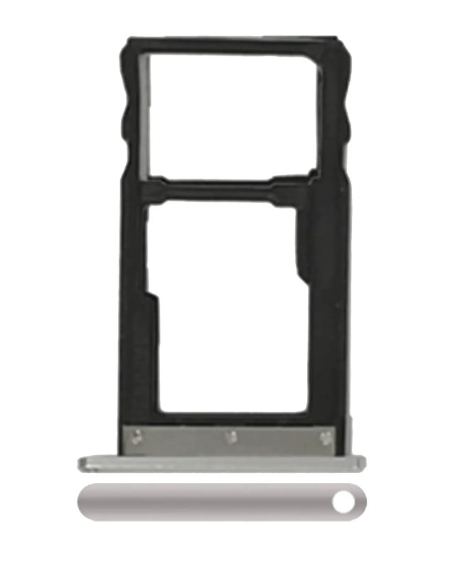 Carrellino SIM per Motorola Moto M (XT1662 / 2016) (Bianco)