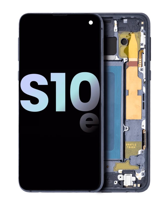 Display OLED completo con Frame per Samsung Galaxy S10E (Service Pack) (Prism Nero)