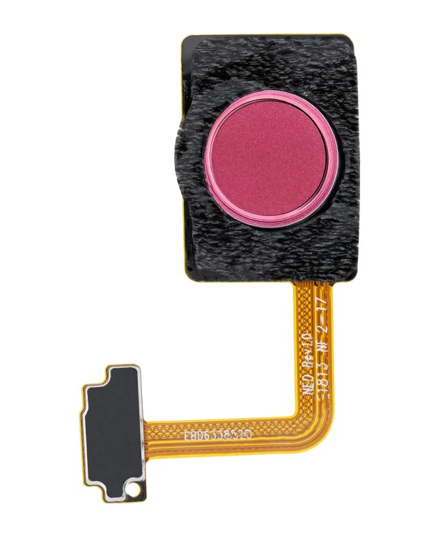 Tasto Home con Fingerprint Sensore flat per LG G7 ThinQ (Raspberry Rose)