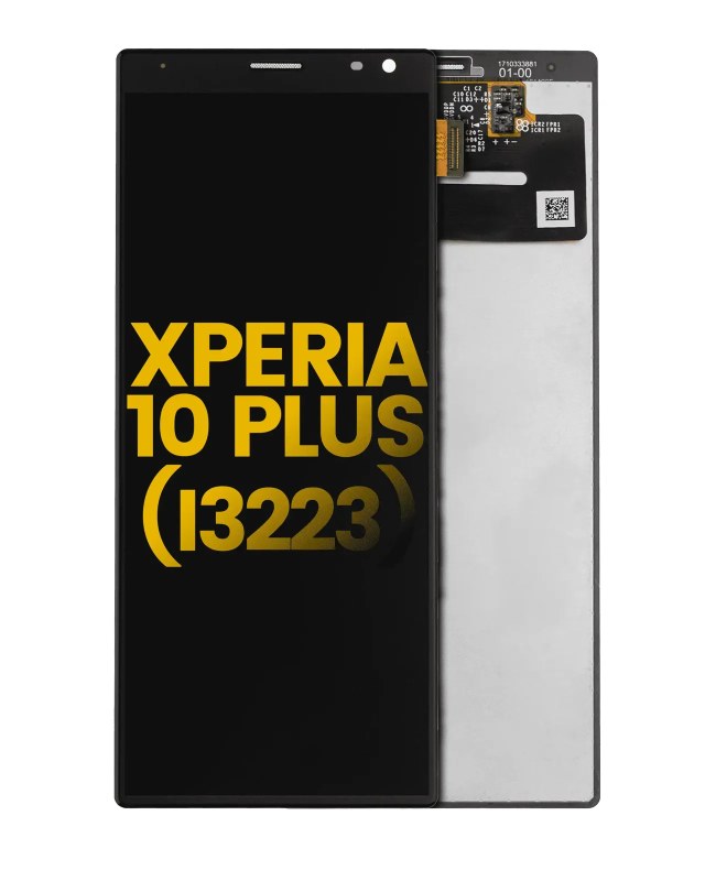 Display LCD completo senza Frame per Sony Xperia 10 Plus (I3223) (Refurbished) (Nero)