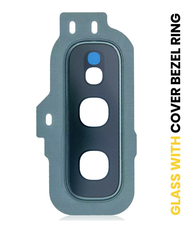 Lente fotocamera posteriore con Cover Cornice Ring per Samsung Galaxy S10E (Prism Verde)