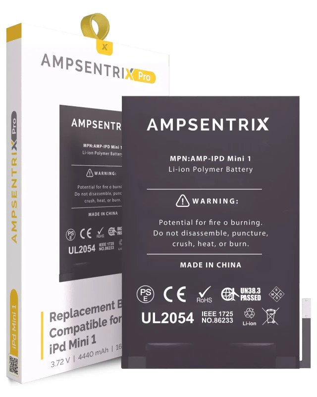 Batteria di ricambio per iPad Mini 1 (AmpSentrix Pro)
