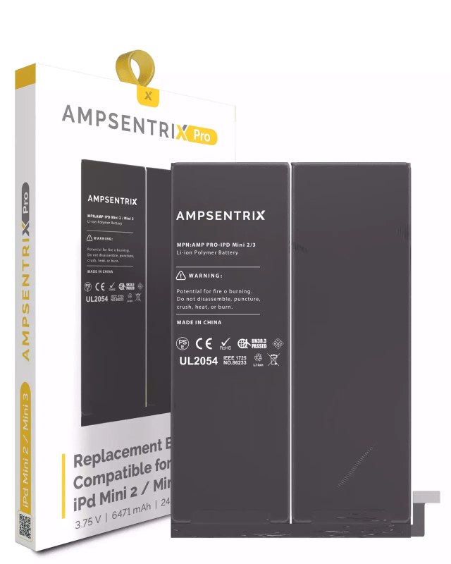 Batteria di ricambio per iPad Mini 2 / Mini 3 (AmpSentrix Pro)