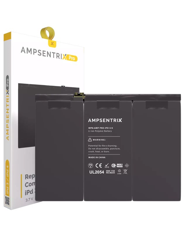 Batteria di ricambio per iPad 3 / iPad 4 (AmpSentrix Pro)