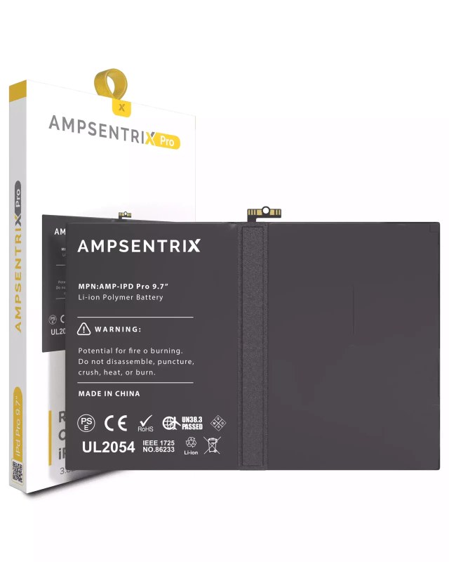 Batteria di ricambio per iPad Pro 9.7" (AmpSentrix Pro)