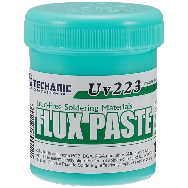 Flux Paste Verde Bottle 100g (223) (Mechanic)