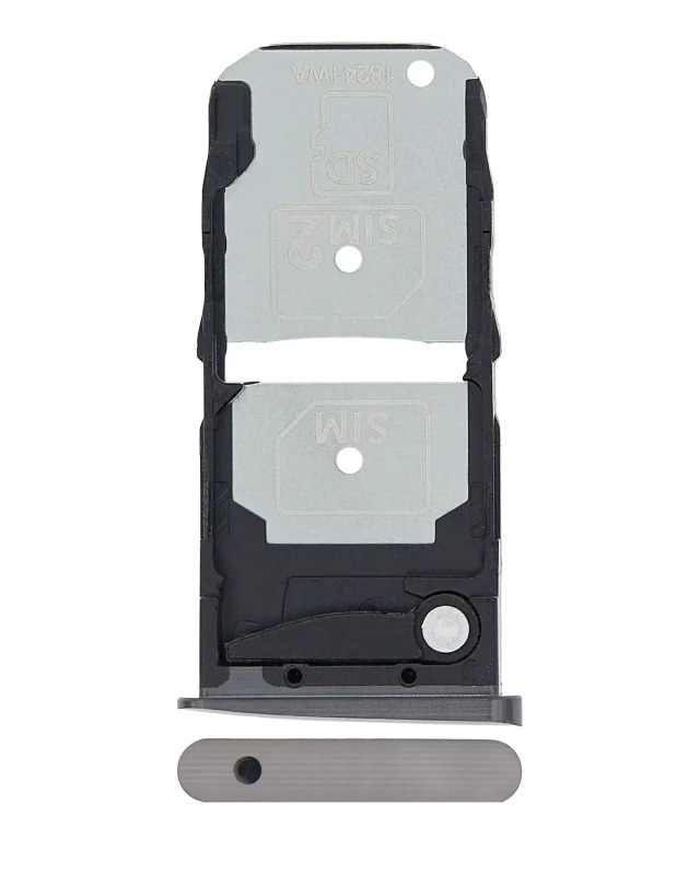 Carrellino doppia SIM per Motorola Moto Z3 (XT1929-17 / 2018) / Z3 Play (XT1929 / 2018) (Nero)