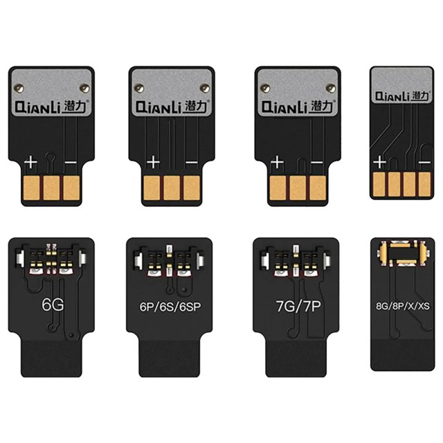 iPower Pro Max DC Power flat Batteria Connectors per iPhone 6 a 11 Pro Max (Tips Only)