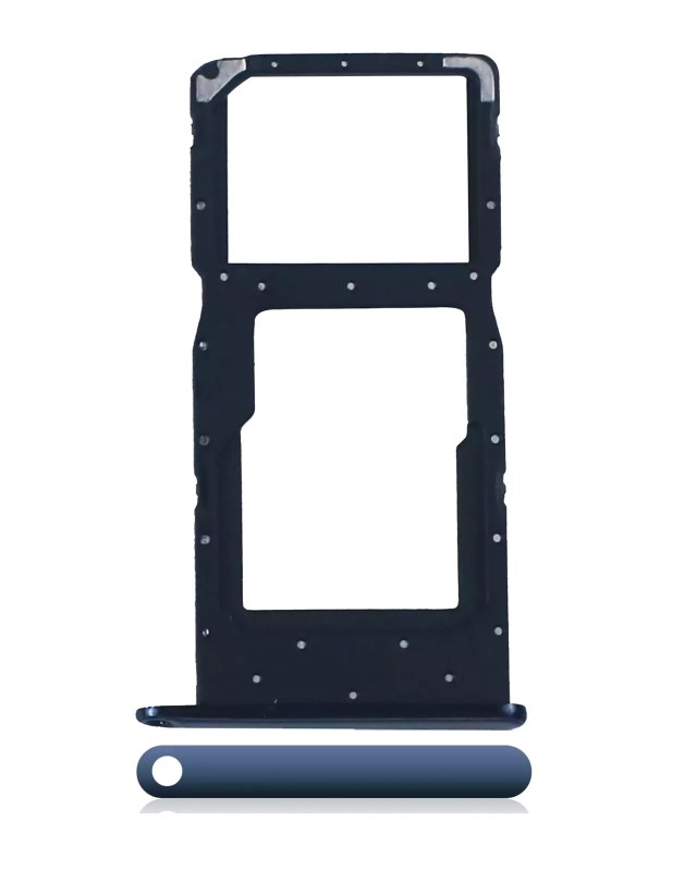 Carrellino SIM per Huawei Honor 10 Lite (Mezzanotte Nero)