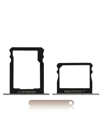 Sim Card + SD Card Tray per Huawei P8 (Mystic Champagne)
