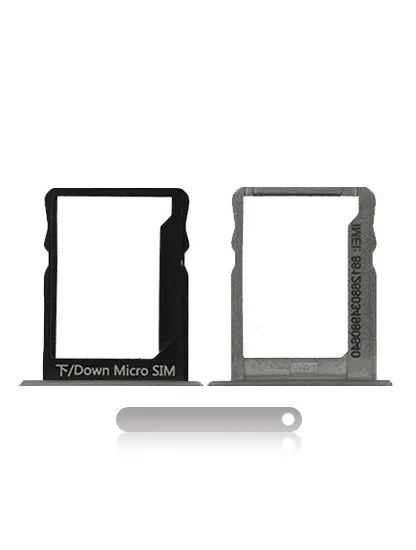 Sim Card + SD Card Tray per Huawei P8 Lite (Bianco)