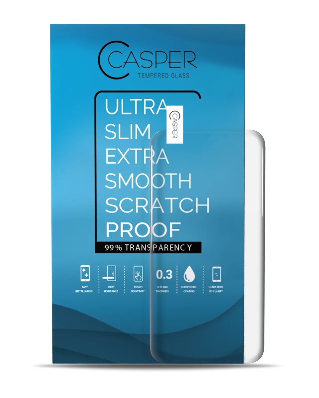Casper Vetro temperato per iPhone 12 Mini (10 pezzi) (Trasparente)