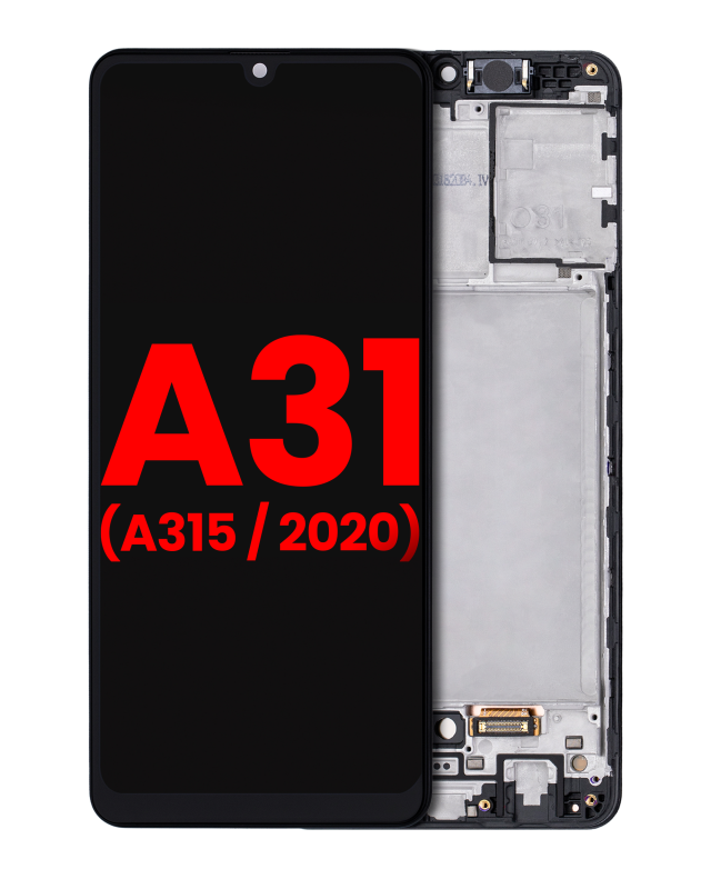 Display OLED completo con Frame per Samsung Galaxy A31 (A315 / 2020) (tutti i colori)