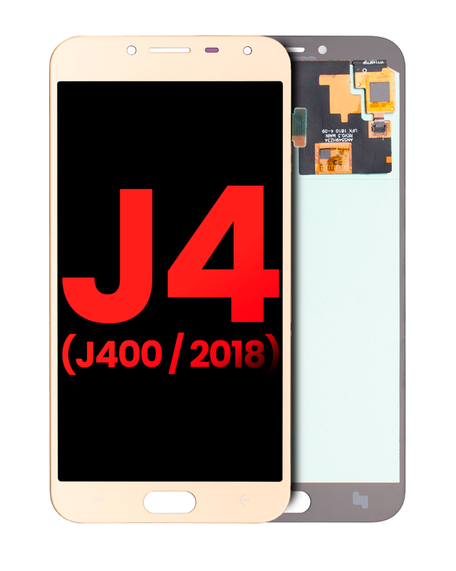 Display OLED completo senza Frame per Samsung Galaxy J4 (J400 / 2018) (Oro)