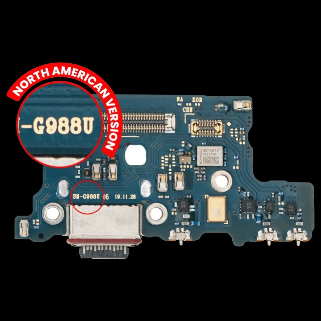 Connettore di ricarica Scheda per Samsung Galaxy S20 Ultra (US Version) (G988U) (Premium)