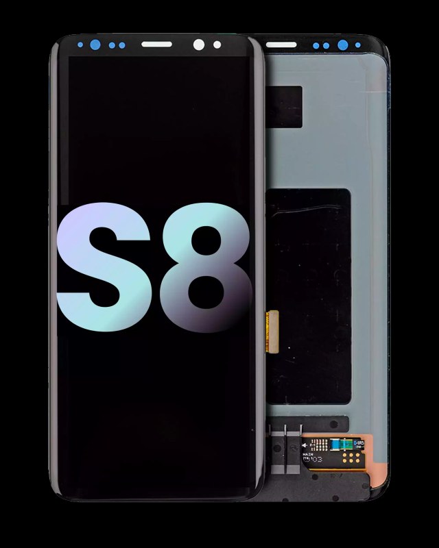 Display OLED completo senza Frame per Samsung Galaxy S8 (Service Pack) (tutti i colori)