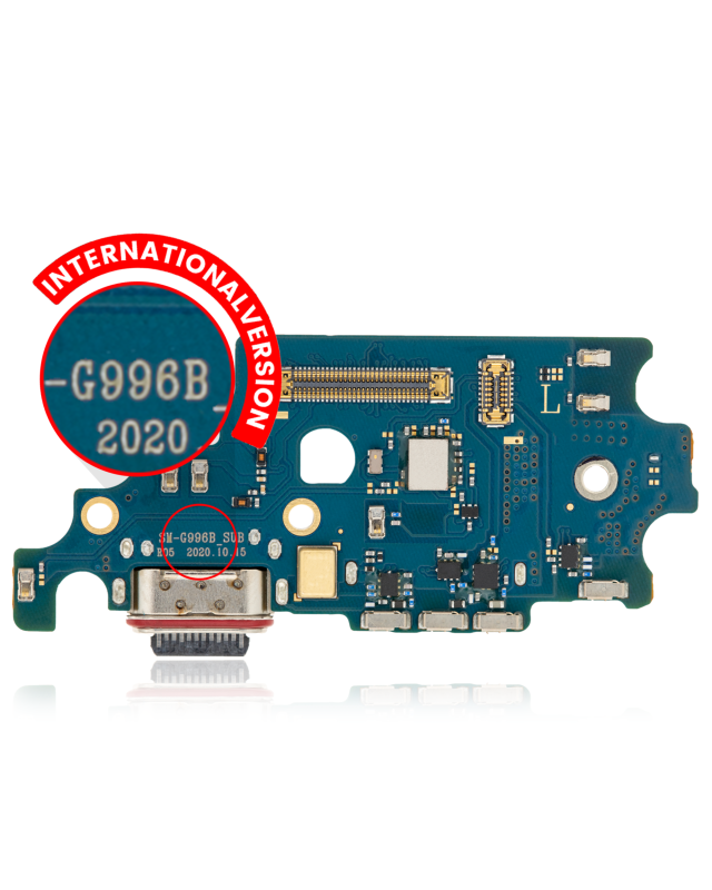 Connettore di ricarica Scheda con Sim Card Reader per Samsung Galaxy S21 Plus (G996B) (International Version) (Premium)