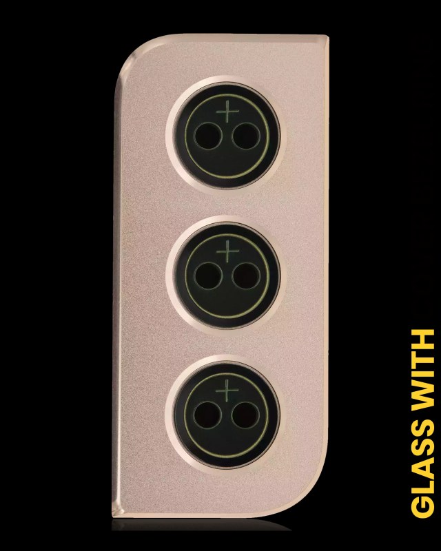 Lente fotocamera posteriore con Cover Cornice Ring per Samsung Galaxy S21 5G (Oro)