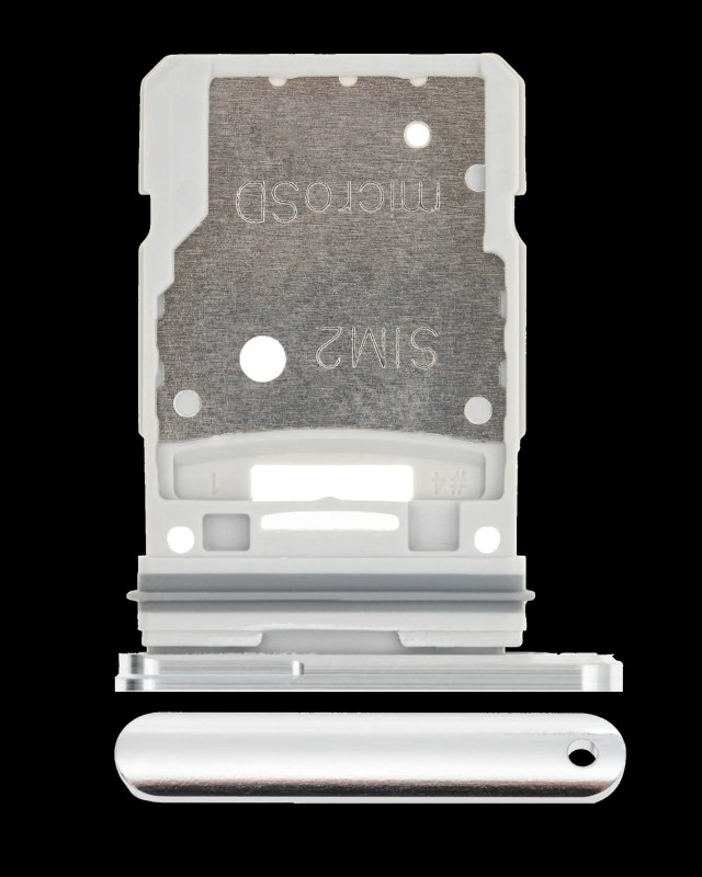 Carrellino doppia SIM per Samsung Galaxy S20 FE 5G (Bianco nuvola)