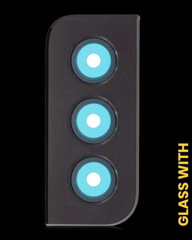 Lente fotocamera posteriore con Cornice Ring per Samsung Galaxy S21 Plus (Phantom Nero)