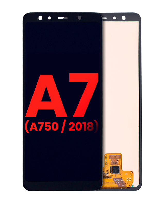 Display OLED completo senza Frame per Samsung Galaxy A7 (A750 / 2018) (tutti i colori)