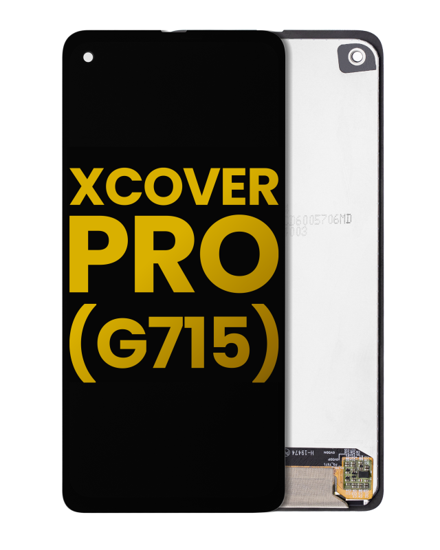 Display LCD completo senza Frame per Samsung Galaxy XCover Pro (G715) (Refurbished) (Nero)