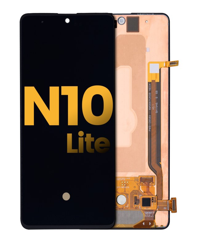 Display OLED completo senza Frame per Samsung Galaxy Note 10 Lite (Refurbished) (tutti i colori)