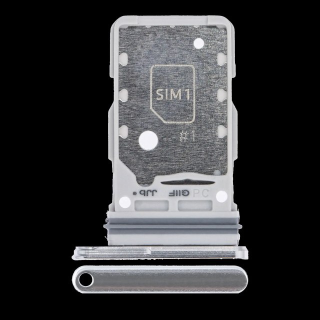 Carrellino doppia SIM per Samsung Galaxy S21 Ultra (Phantom Argento)