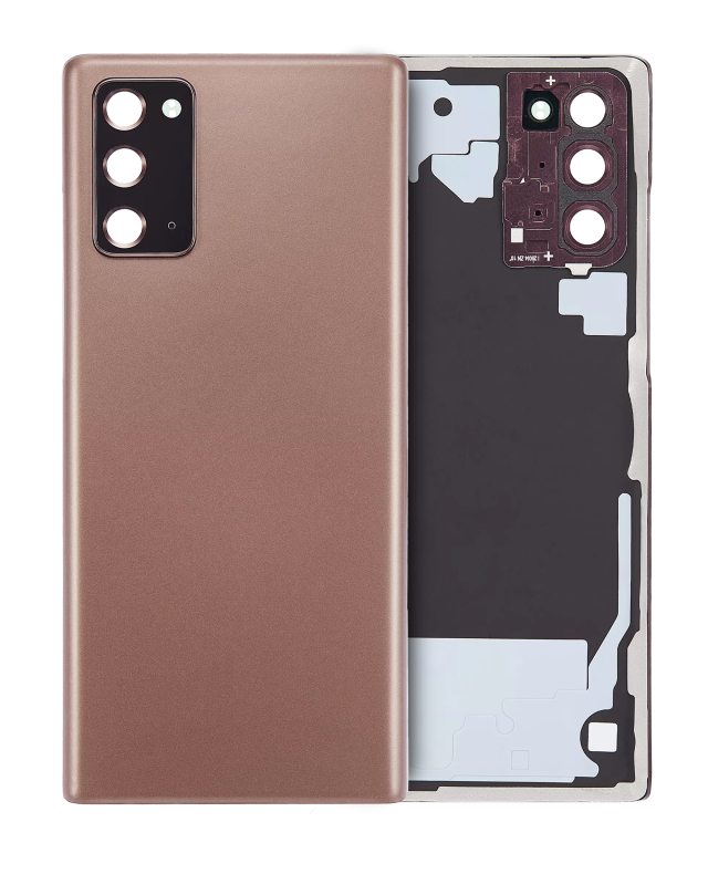 vetro cover posteriore con Vetro fotocamera per Samsung Galaxy Note 20 5G (No Logo) (Mystic Bronze)