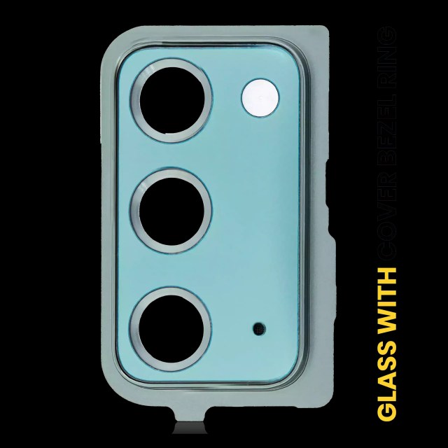 Lente fotocamera posteriore con Cover Cornice Ring per Samsung Galaxy Note 20 5G (Mystic Verde)