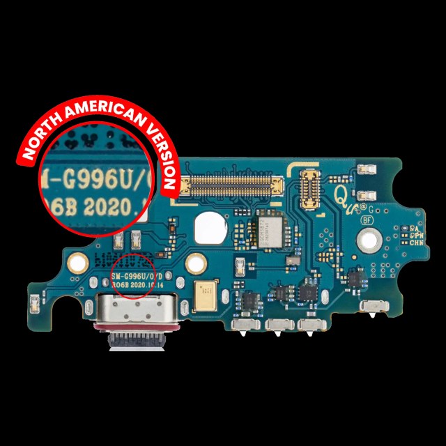 Connettore di ricarica Scheda con Sim Card Reader per Samsung Galaxy S21 Plus (G996U) (US Version) (Premium)