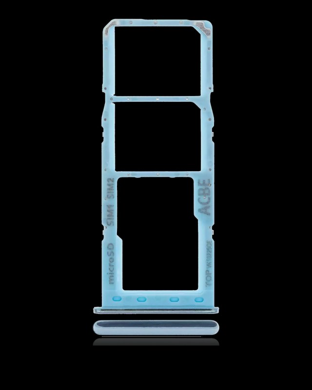Carrellino doppia SIM per Samsung Galaxy A32 (A325 / 2021) (Awesome Blu)