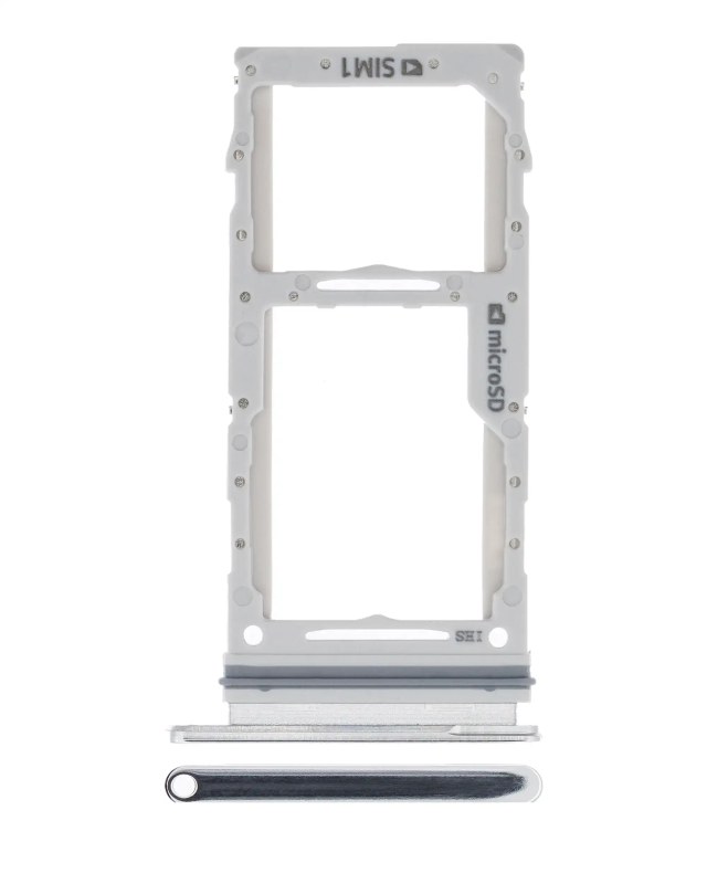 Carrellino doppia SIM per Samsung Galaxy A90 5G (A908 / 2019) (Bianco)