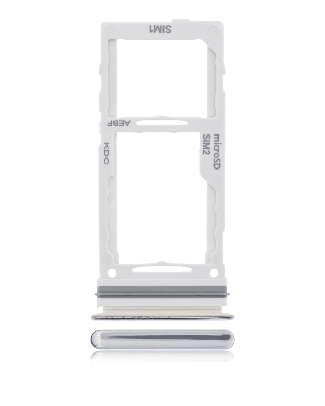 Carrellino doppia SIM per Samsung Galaxy A72 (A725 / 2021) (Awesome Bianco)